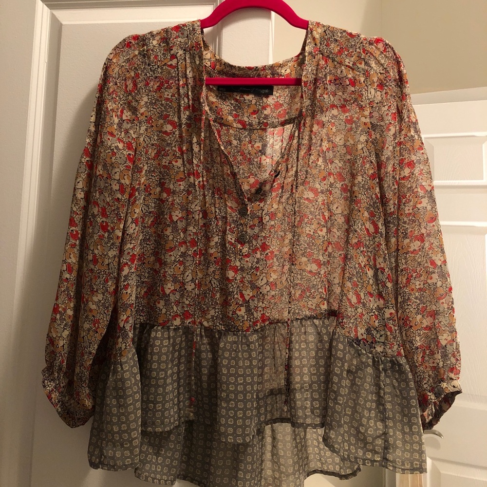 Flowy Flower Top